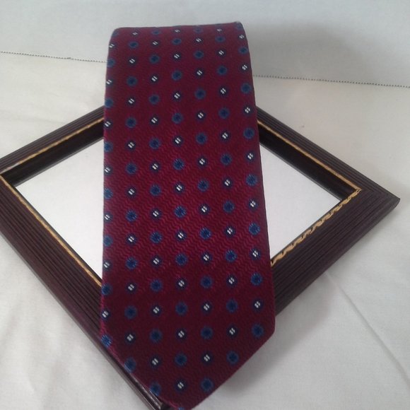 Brooks Brothers mens tie 3.25inx58in 346 Red wavy - Picture 2 of 8